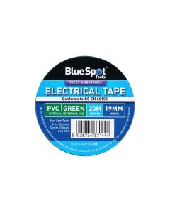 Blue Spot Tools 20M Green PVC Electrical Tape