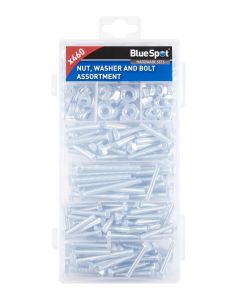 Blue Spot Tools 460 PCE Assorted Nut, Washer And Bolt Set