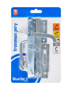  Blue Spot Tools Ironmongery 50mm Zinc Plated Suffolk Latch