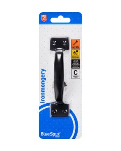  Blue Spot Tools Ironmongery 152mm Black Powder Coated Pull Handle