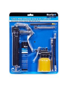 Blue Spot Tools 120cc Mini Grease Gun & Oil Can Set