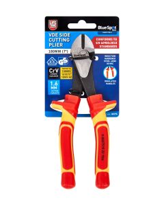 Blue Spot Tools 180mm (7") VDE Side Cutting Plier