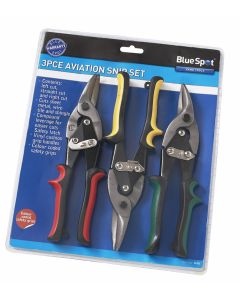 Blue Spot Tools 3 PCE 250mm (10") Aviation Cutting Snips Set